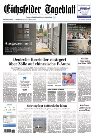 Eichsfelder Tageblatt - ePaper