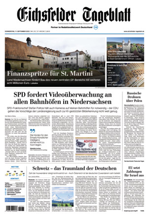 Eichsfelder Tageblatt