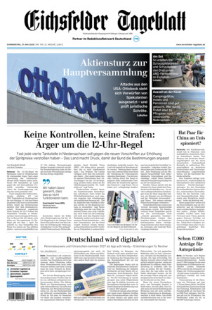 Eichsfelder Tageblatt