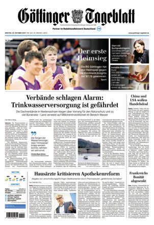 Göttinger Tageblatt - ePaper