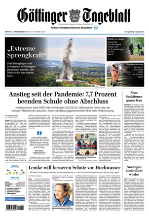 Göttinger Tageblatt - ePaper