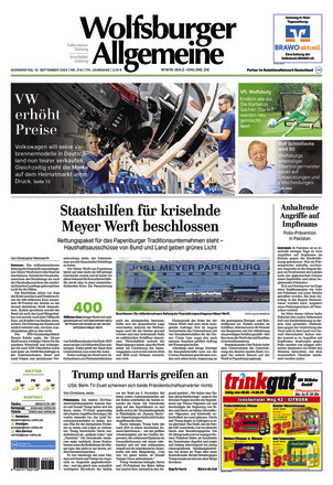 Wolfsburger Allgemeine Zeitung - ePaper