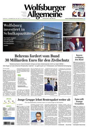 Wolfsburger Allgemeine Zeitung