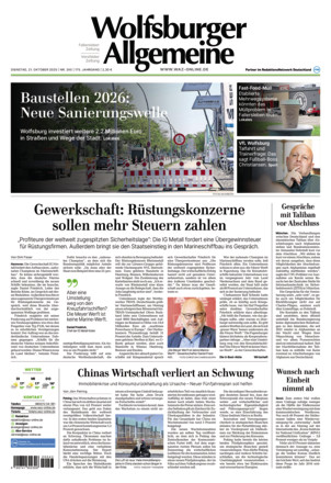 Wolfsburger Allgemeine Zeitung - ePaper