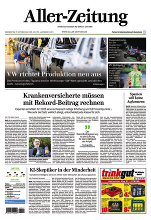 Aller-Zeitung - ePaper