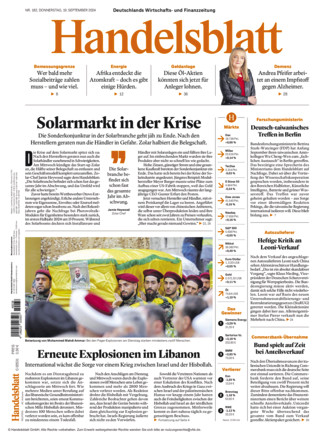 Handelsblatt - ePaper