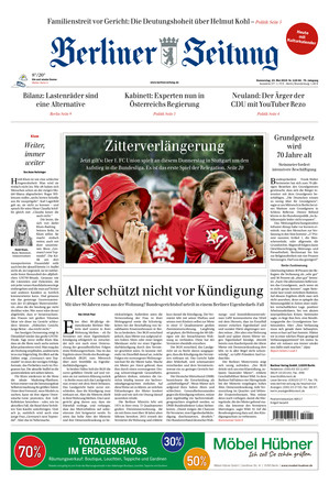 Berliner Zeitung Vom 23.05.2019 – Als EPaper Im IKiosk Lesen