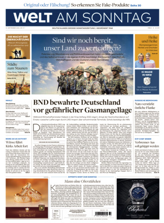 WELT AM SONNTAG Nordrhein-Westfalen