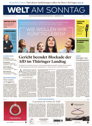 WELT AM SONNTAG Nordrhein-Westfalen - ePaper