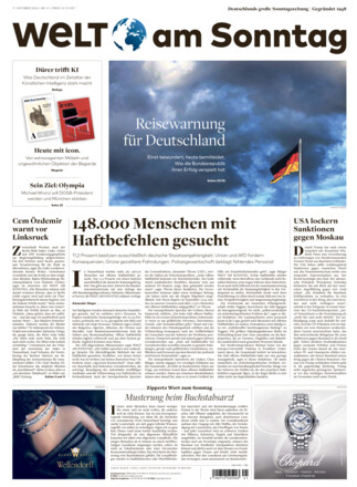 WELT AM SONNTAG Nordrhein-Westfalen