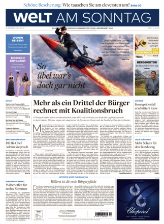 WELT AM SONNTAG Nordrhein-Westfalen