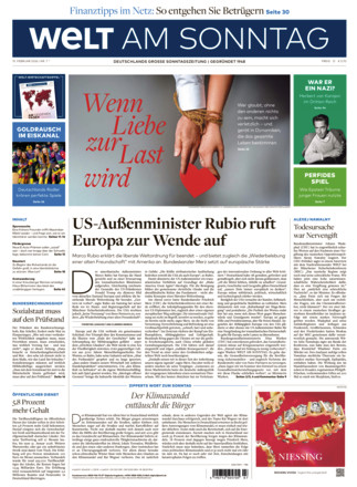 WELT AM SONNTAG Nordrhein-Westfalen