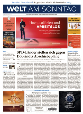 WELT AM SONNTAG Nordrhein-Westfalen
