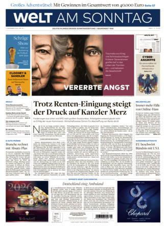WELT AM SONNTAG Nordrhein-Westfalen