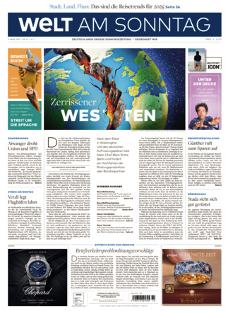 WELT AM SONNTAG Nordrhein-Westfalen