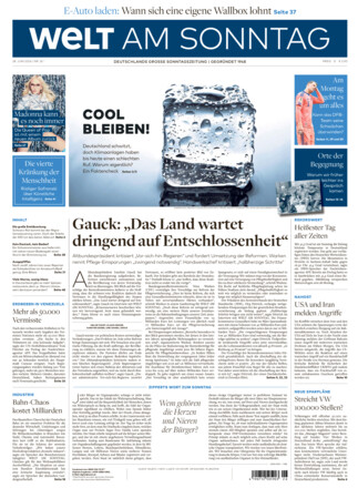 WELT AM SONNTAG Nordrhein-Westfalen