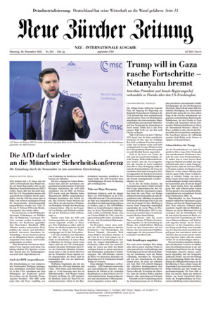 Neue Zürcher Zeitung International