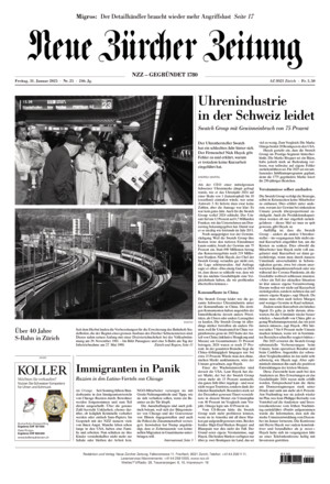 Neue Zürcher Zeitung