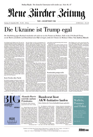 Neue Zürcher Zeitung - ePaper