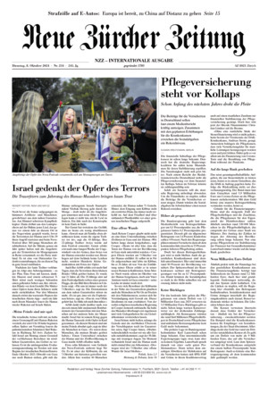 Neue Zürcher Zeitung International - ePaper