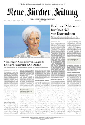 Neue Zürcher Zeitung International