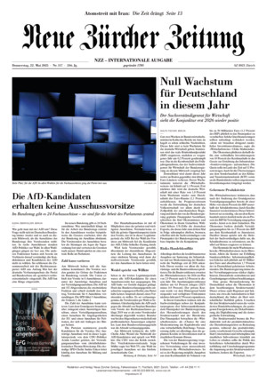Neue Zürcher Zeitung International