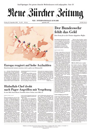 Neue Zürcher Zeitung International