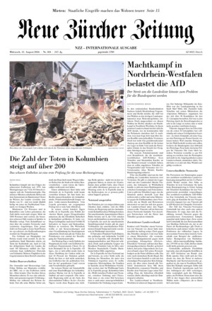 Neue Zürcher Zeitung International