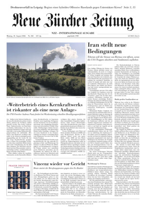 Neue Zürcher Zeitung International