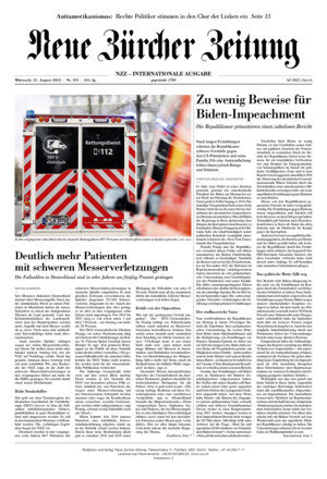 Neue Zürcher Zeitung International