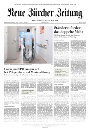 Neue Zürcher Zeitung International