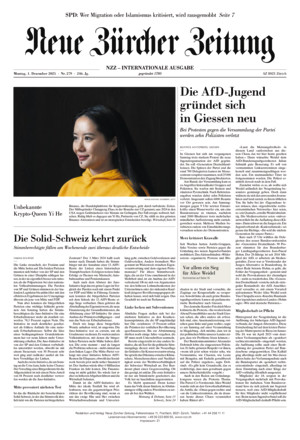 Neue Zürcher Zeitung International