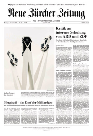 Neue Zürcher Zeitung International