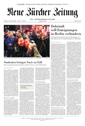 Neue Zürcher Zeitung International