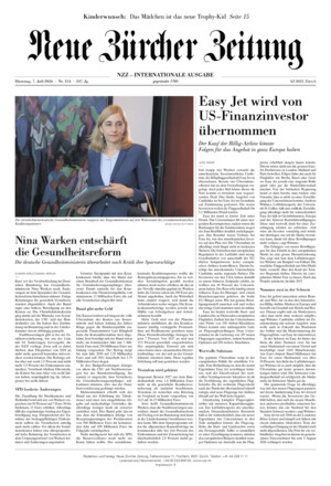 Neue Zürcher Zeitung International