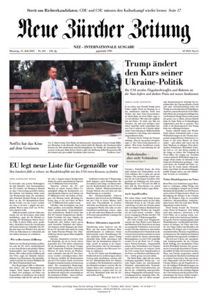 Neue Zürcher Zeitung International
