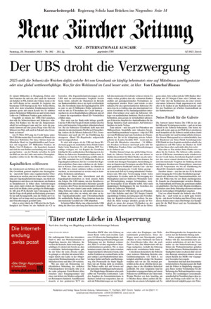 Neue Zürcher Zeitung International