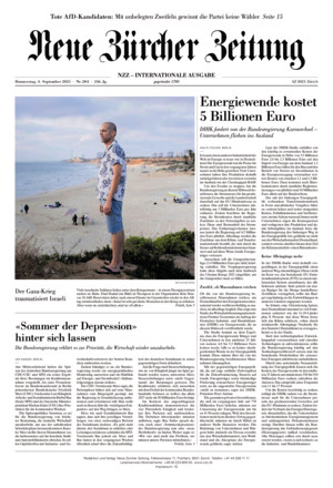 Neue Zürcher Zeitung International
