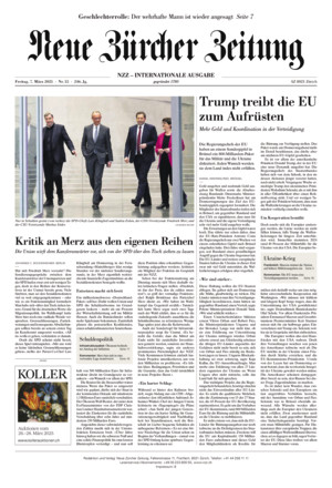 Neue Zürcher Zeitung International - ePaper