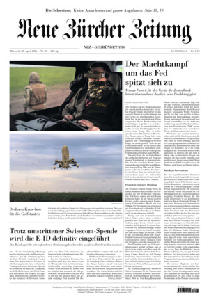 Neue Zürcher Zeitung