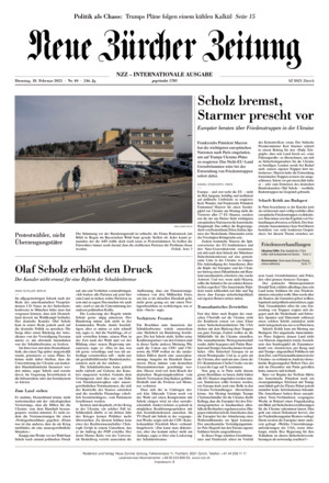 Neue Zürcher Zeitung International