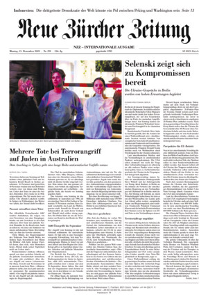 Neue Zürcher Zeitung International
