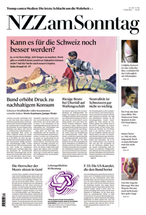 Neue Zürcher Zeitung am Sonntag