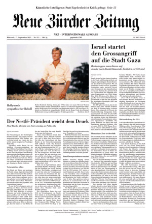 Neue Zürcher Zeitung International