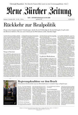 Neue Zürcher Zeitung International