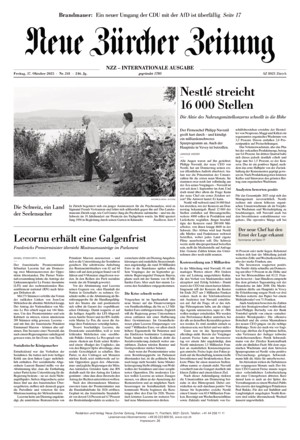 Neue Zürcher Zeitung International