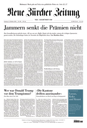 Neue Zürcher Zeitung - ePaper