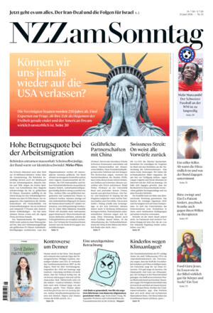 Neue Zürcher Zeitung am Sonntag