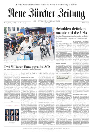 Neue Zürcher Zeitung International