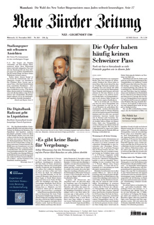 Neue Zürcher Zeitung